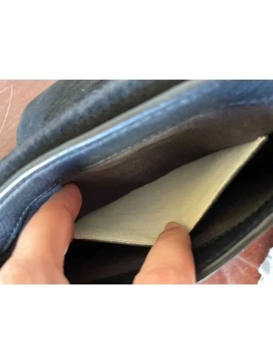 Rag & Bone Mini Flight Black Leather Crossbody Saddle Bag Boho Travel - Picture 8 of 14